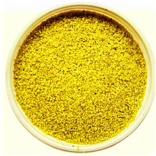 Декоративный цветной песок "Желтый", 970 гр