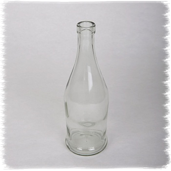 Бутылка стекло с притертой крышкой, 500 мл